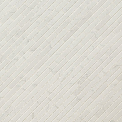 CARRARA MATTE 1X4X6MM Wall Tile, Mosaic - Shop at Home Craft Studio - 2