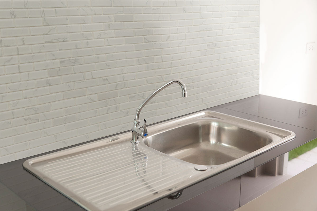 CARRARA MATTE 1X4X6MM Wall Tile, Mosaic - Shop at Home Craft Studio - 5