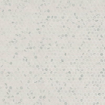CARRARA PENNY ROUND MATTE Mosaic - Shop at Home Craft Studio - 2
