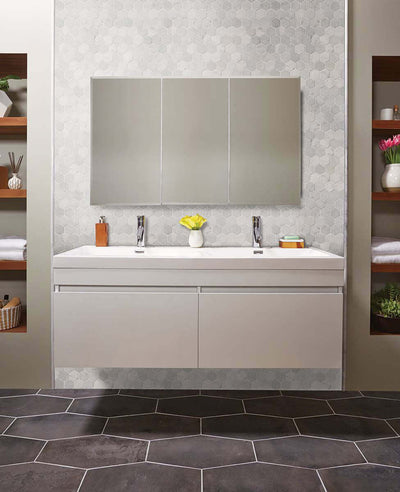 CARRARA WHITE 2 HEXAGON MOSAIC Mosaic - Shop at Home Craft Studio - 5