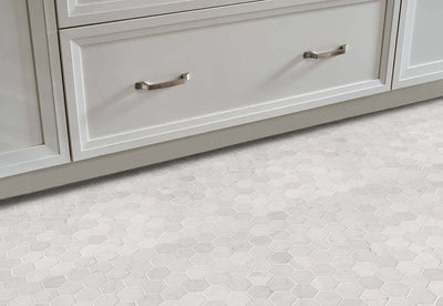 CARRARA WHITE 2 HEXAGON MOSAIC Mosaic - Shop at Home Craft Studio - 6
