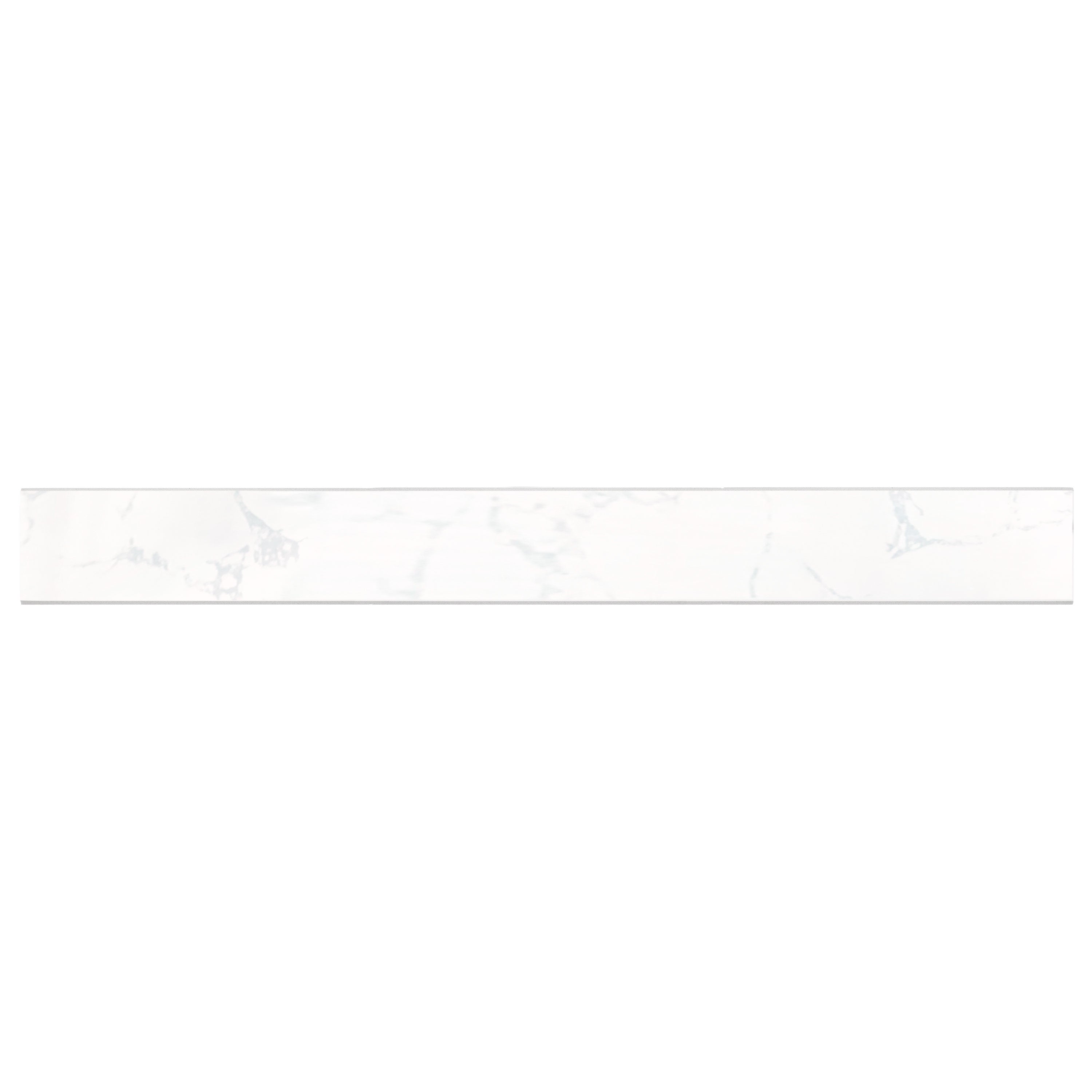 CARRARA WHITE 4X36X0.62 DBL B POL-ENG Trims & Pencils, Finishing Pieces - Shop at Home Craft Studio - 2