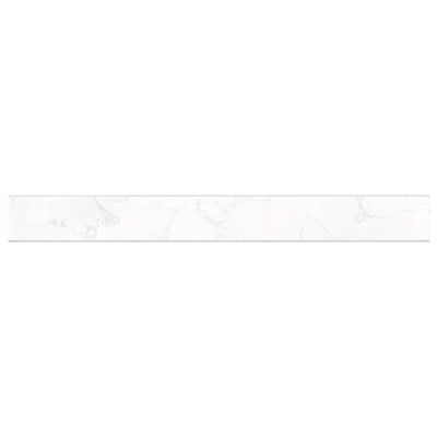 CARRARA WHITE 4X36X0.62 DBL B POL-ENG Trims & Pencils, Finishing Pieces - Shop at Home Craft Studio - 2