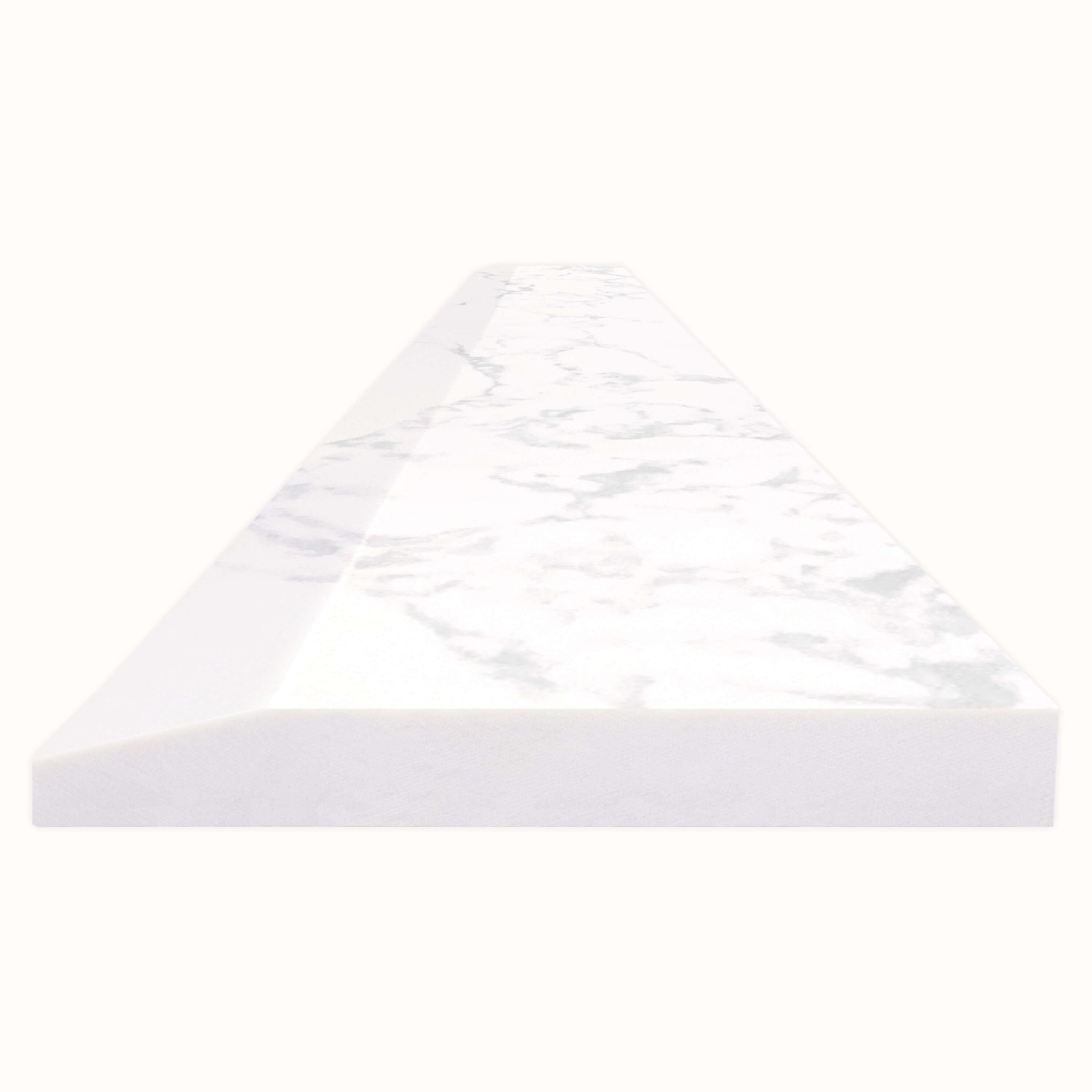 CARRARA WHITE 5X30X0.62 HOLLYWOOD PO-ENG Trims & Pencils, Finishing Pieces - Shop at Home Craft Studio - 3