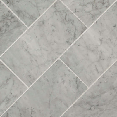 CARRARA WHITE 6X12 POLISHED Subway Tile - Shop at Home Craft Studio - 2
