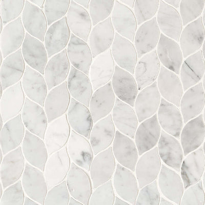 CARRARA WHITE BLANCO HONED Floor or Wall Tile - Shop at Home Craft Studio - 1