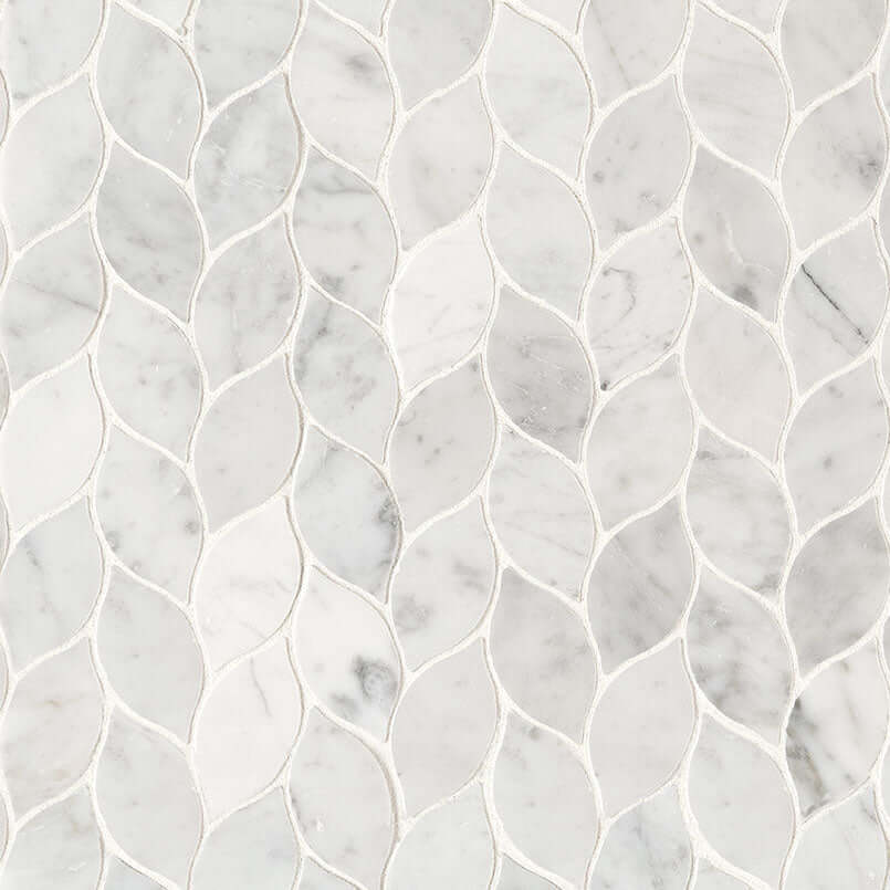 CARRARA WHITE BLANCO HONED Floor or Wall Tile - Shop at Home Craft Studio - 1