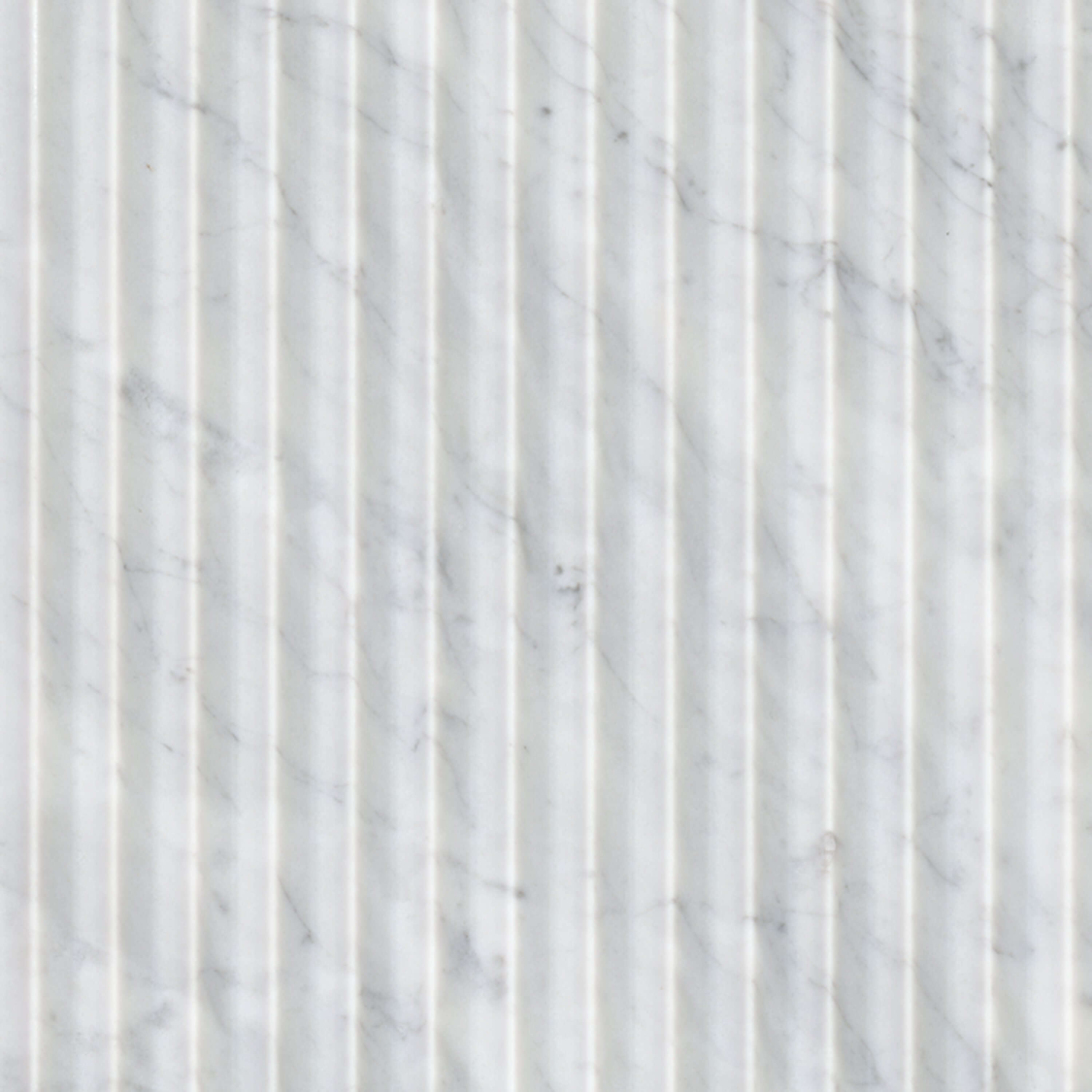 CARRARA WHITE VALENTINO FLUTO 12X24 HON Floor or Wall Tile - Shop at Home Craft Studio - 1