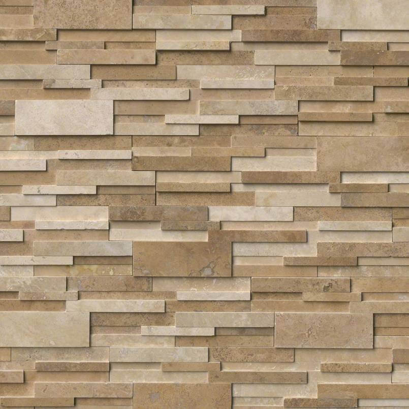 CASA BLEND 3D HONED 6x24 PANEL Stacked Stone Panels - Shop at Home Craft Studio - 1