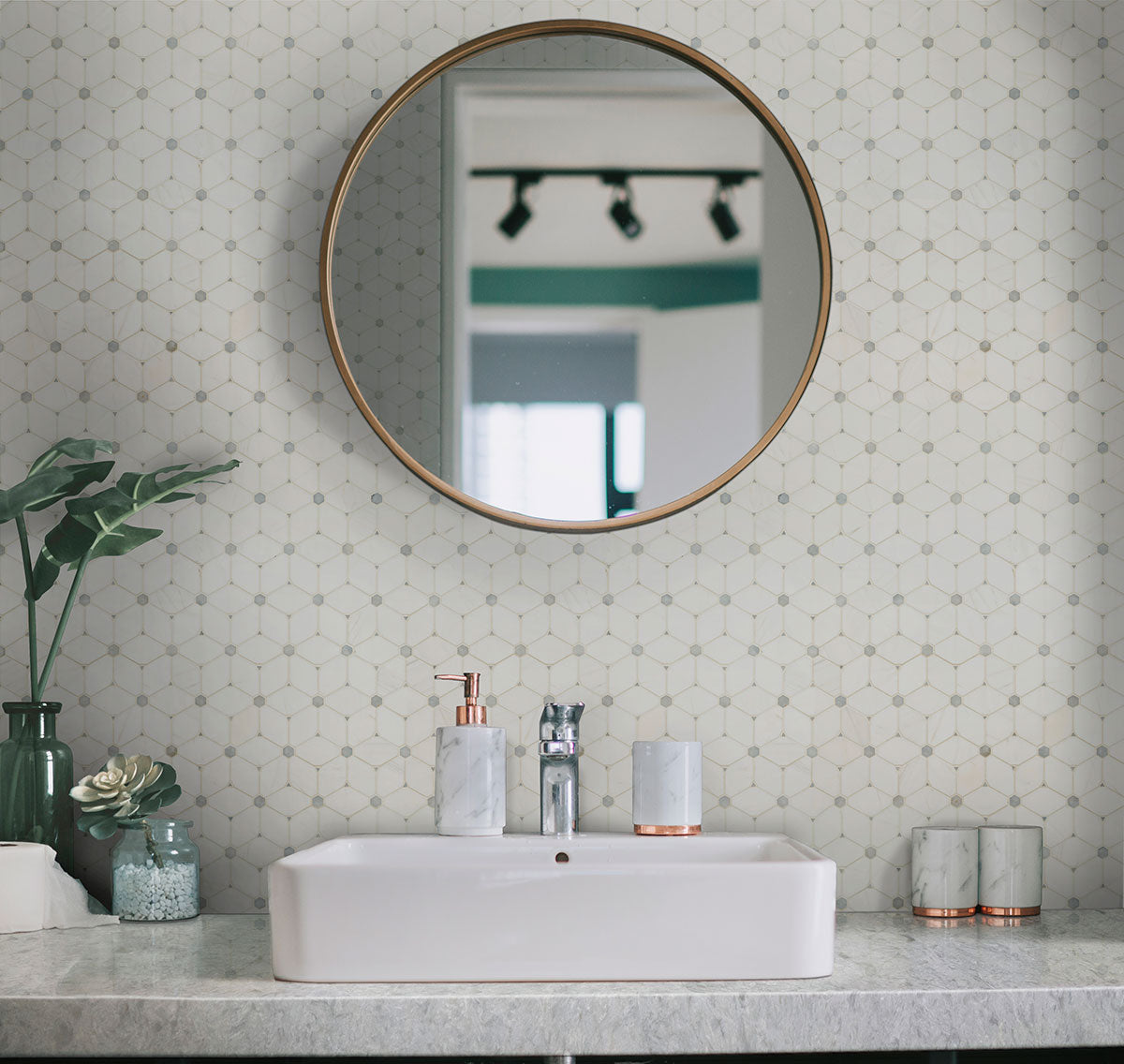 CECILY GRIGIO POLISHED Floor or Wall Tile, Mosaic - Shop at Home Craft Studio - 8