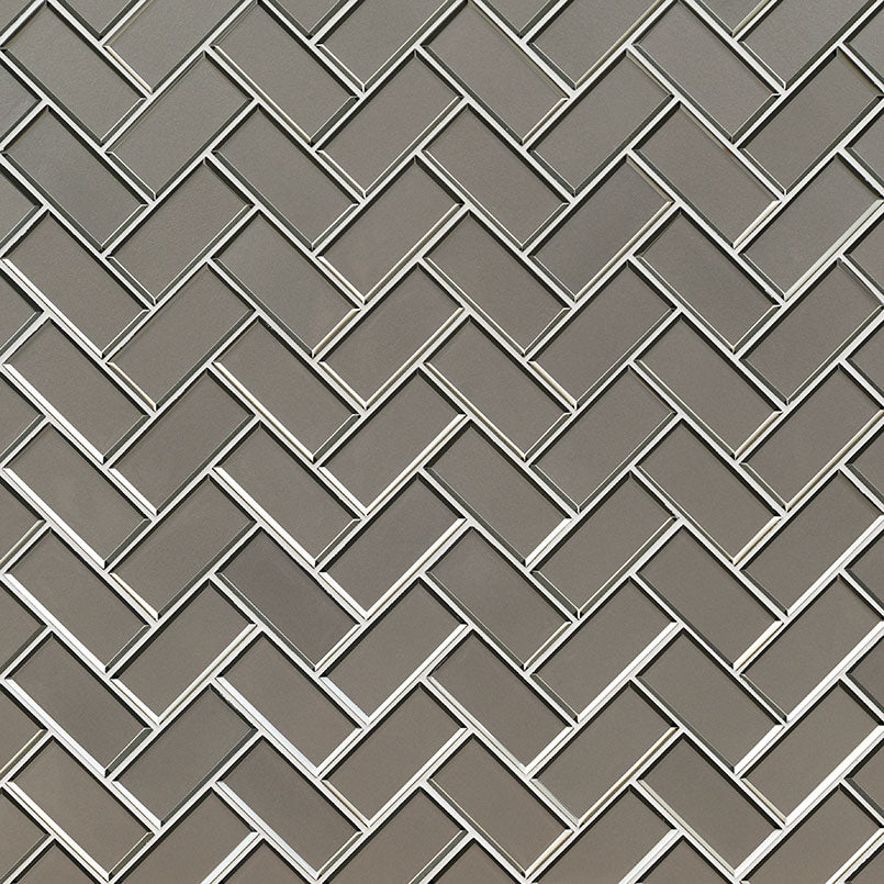 CHAMPAGNE BEVEL HERRINGBONE Wall Tile - Shop at Home Craft Studio - 3