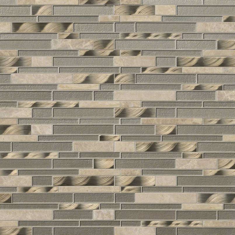 CHAMPAGNE TOAST INTERLOCKING Mosaic, Wall Tile, Floor or Wall Tile - Shop at Home Craft Studio - 4