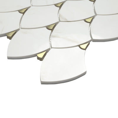 CITADEL GOLD TRIDENT 8MM Glass Tile - Shop at Home Craft Studio - 3