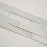 COSMIC WHITE 3D WAVE 6X24 PANEL Stacked Stone Panels - Shop at Home Craft Studio - 6