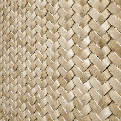 CREMA HERRINGBONE ARCHED MOSAIC Mosaic, Floor or Wall Tile - Shop at Home Craft Studio - 2