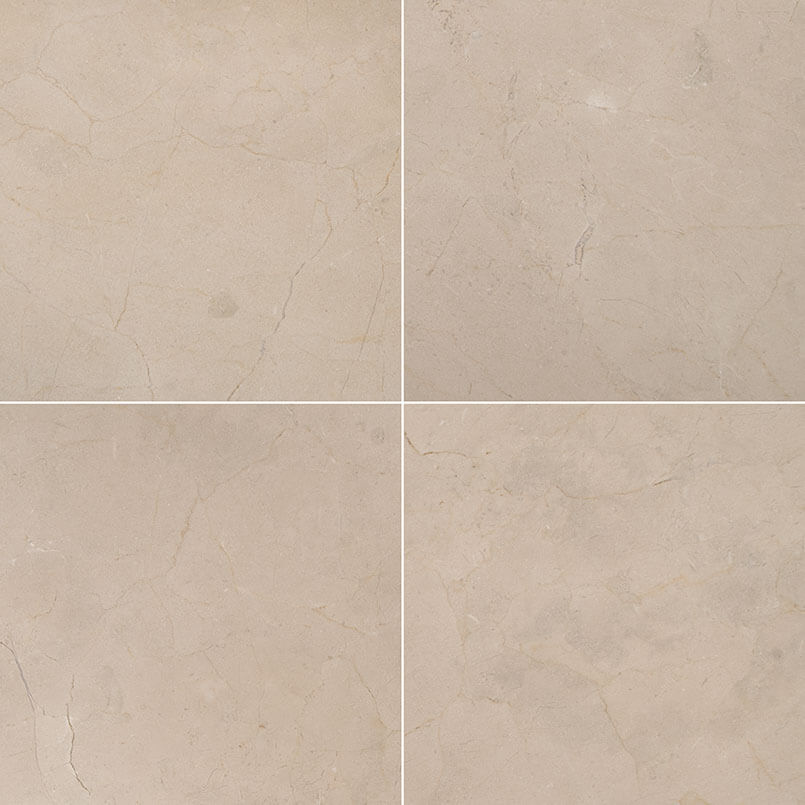 CREMA MARFIL 12X12 HONED SELECT Floor or Wall Tile - Shop at Home Craft Studio - 1