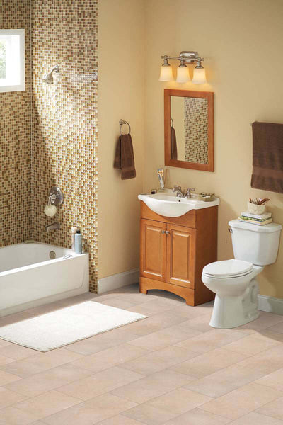 CREMA MARFIL 12X12 HONED SELECT Floor or Wall Tile - Shop at Home Craft Studio - 4