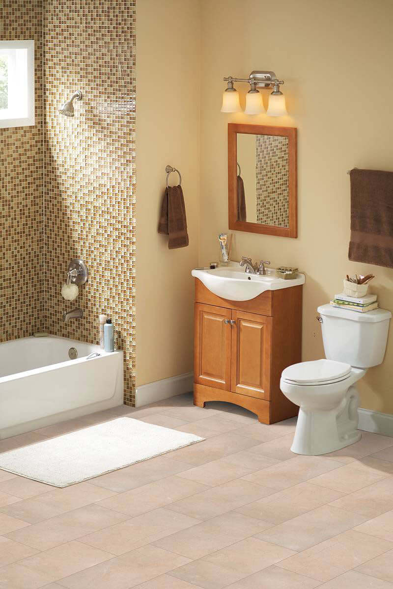 CREMA MARFIL 12X12 HONED SELECT Floor or Wall Tile - Shop at Home Craft Studio - 4
