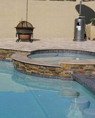 California Gold Ledger Corner Stacked Stone Panels - Shop at Home Craft Studio - 14