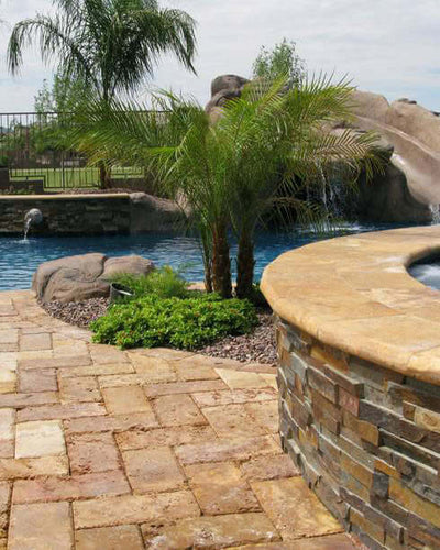 California Gold Ledger Corner Stacked Stone Panels - Shop at Home Craft Studio - 15