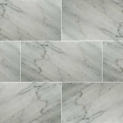 Carrara White (C) 12X12 Honed Floor or Wall Tile - Shop at Home Craft Studio - 29