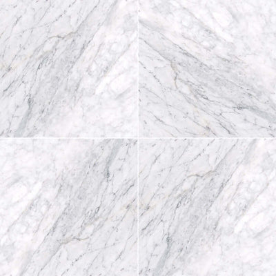 Carrara White (C) 12X12 Honed Floor or Wall Tile - Shop at Home Craft Studio - 30