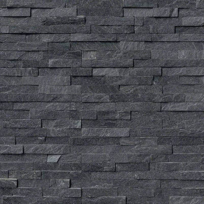 Coal Canyon Ledger Corner Stacked Stone Panels - Shop at Home Craft Studio - 2