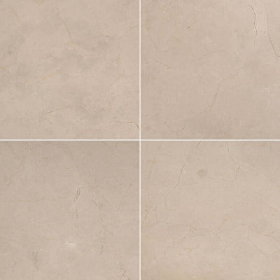Crema Marfil 12X12 Select Floor or Wall Tile - Shop at Home Craft Studio - 1