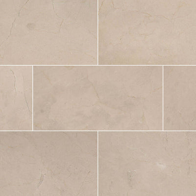 Crema Marfil 12X12 Select Floor or Wall Tile - Shop at Home Craft Studio - 6