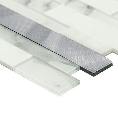 DENALI FROST INTERLOCKING PEEL AND STICK Stik Wall Tile - Shop at Home Craft Studio - 4