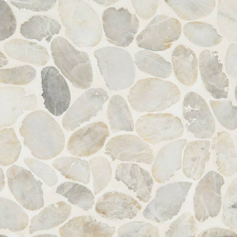 DORADO PEBBLES MESH BACKED Backsplash & Wall Tile - Shop at Home Craft Studio - 1