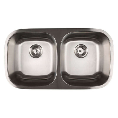 DOUBLE BOWL 50/50 "SCO" 3218 Kitchen Sinks - Shop at Home Craft Studio - 3