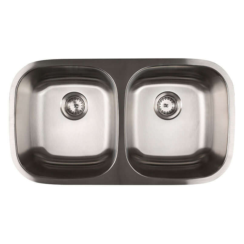 DOUBLE BOWL 50/50 "SCO" 3218 Kitchen Sinks - Shop at Home Craft Studio - 3
