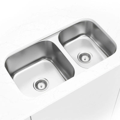 DOUBLE BOWL 60/40 "SCO" 3218 Kitchen & Vanity Sinks - Shop at Home Craft Studio - 1