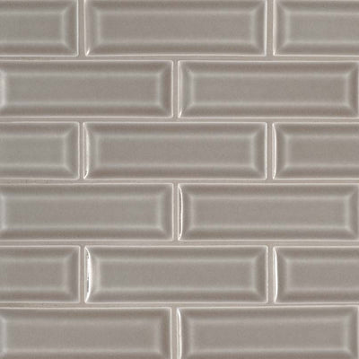 DOVE GRAY 2X6 BEVELED Subway Tile - Shop at Home Craft Studio - 1