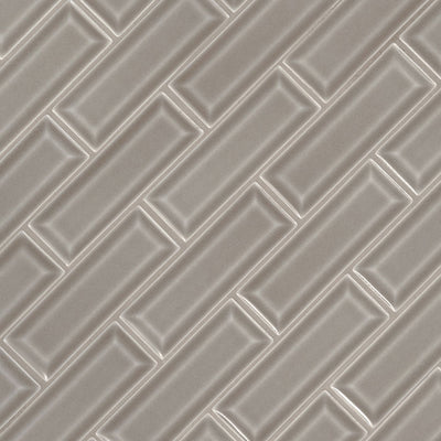 DOVE GRAY 2X6 BEVELED Subway Tile - Shop at Home Craft Studio - 2