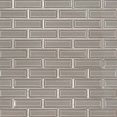 DOVE GRAY 2X6 BEVELED Subway Tile - Shop at Home Craft Studio - 4