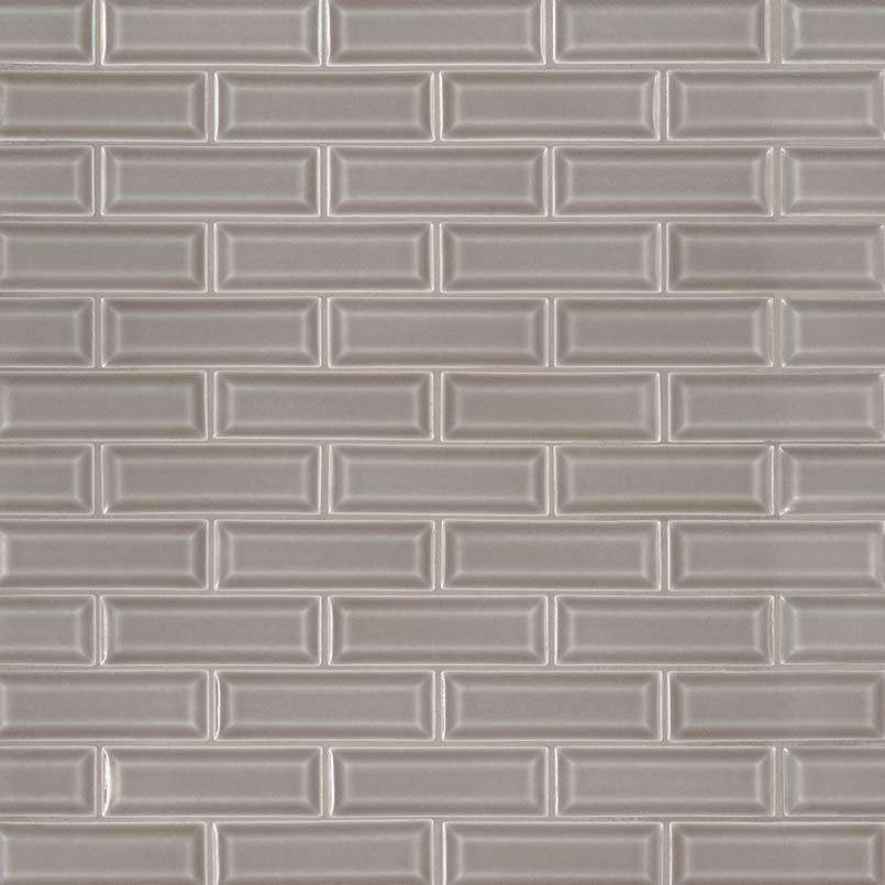 DOVE GRAY 2X6 BEVELED Subway Tile - Shop at Home Craft Studio - 4