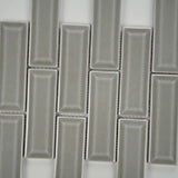 DOVE GRAY 2X6 BEVELED Subway Tile - Shop at Home Craft Studio - 5