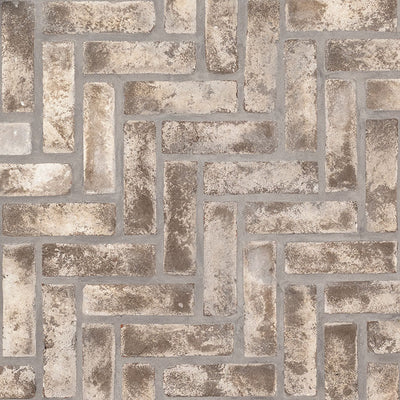 DOVERTON CLAY BRICK HERRINGBONE Mosaic, Wall Tile, Floor Tile - Shop at Home Craft Studio - 3