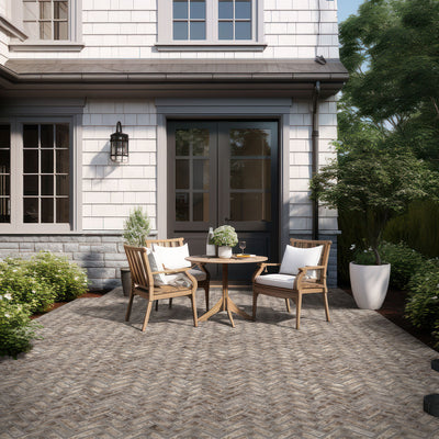 DOVERTON CLAY BRICK HERRINGBONE Mosaic, Wall Tile, Floor Tile - Shop at Home Craft Studio - 6