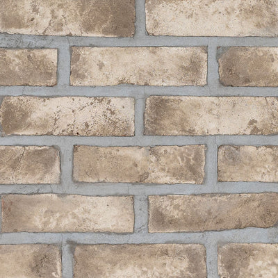 DOVERTON GRAY CLAY BRICK 2.25X7.5 Wall Tile - Shop at Home Craft Studio - 1