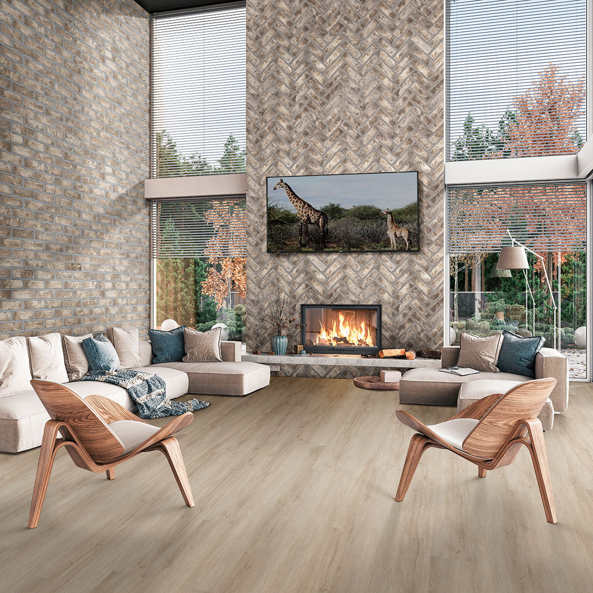 DOVERTON GRAY CLY LOOSE BRICK Wall Tile - Shop at Home Craft Studio - 11