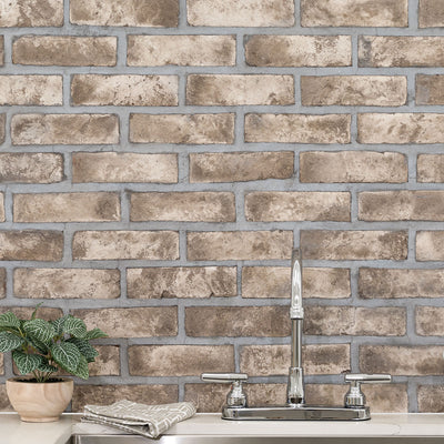 DOVERTON GRAY CLY LOOSE BRICK Wall Tile - Shop at Home Craft Studio - 14