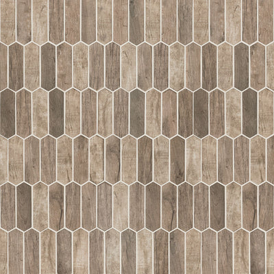 DRIFTWOOD PICKET Mosaic, Floor or Wall Tile - Shop at Home Craft Studio - 2
