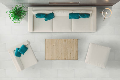 DURBAN WHITE 12X24 MATTE Floor or Wall Tile, Bullnose, Mosaic - Shop at Home Craft Studio - 2