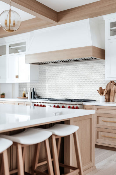 DYMO CALACATTA CHEX WHITE 12X24 Ceramic Tile - Shop at Home Craft Studio - 4