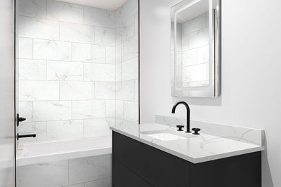 DYMO CALACATTA WHITE 12X24 Ceramic - Shop at Home Craft Studio - 4