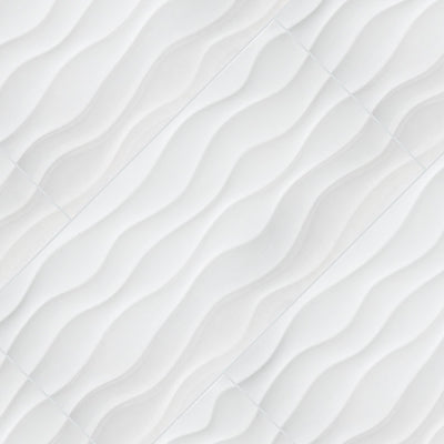 DYMO WAVY WHITE 12X24 Wall Tile - Shop at Home Craft Studio - 2
