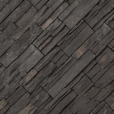 Denali Anthracite Corner Stacked Stone - Shop at Home Craft Studio - 2